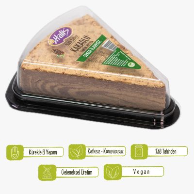 Halis Kakaolu Tahin Helva 300G ( Hurma Suyu ile Tatlandırılmış)