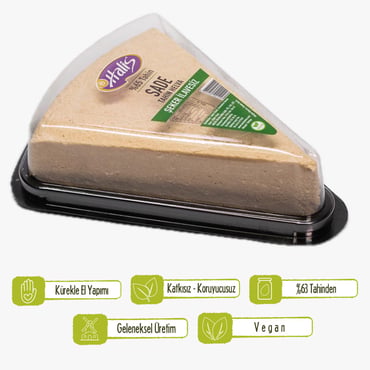 Halis Sade Tahin Helva 300G( Hurma Suyu ile Tatlandırılmış)