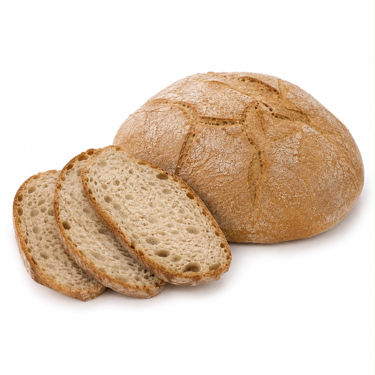 Zeybekoğlu Ekşi Maya Tam Buğday Ekmeği/ Ulamış Köy Ekmeği 2 Kg