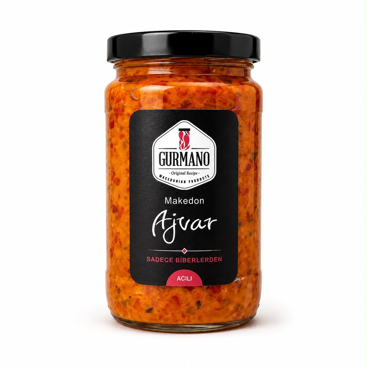 Gurmano Makedon Ajvar Acılı 490 Gr