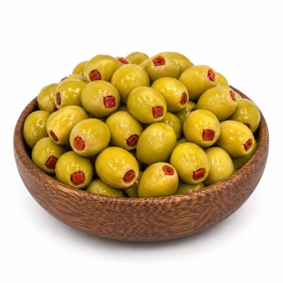 Zeybekoğlu Biber Dolgulu Yeşil Zeytin