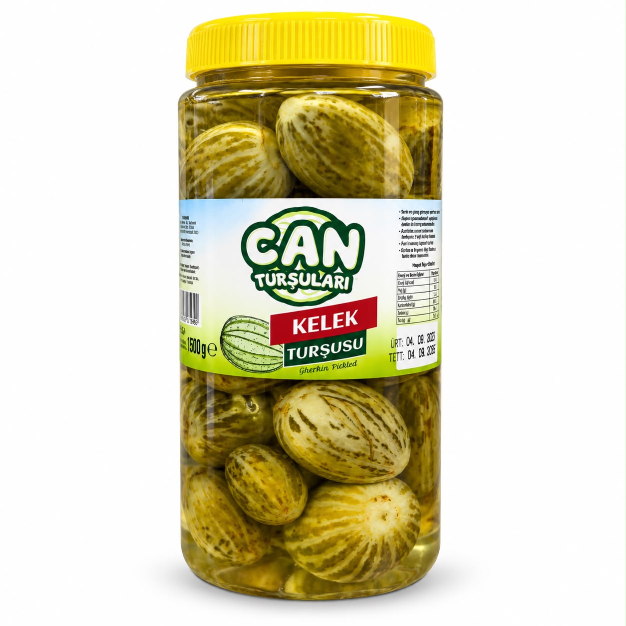 Can Turşuları Kelek Turşusu 1500 Gr