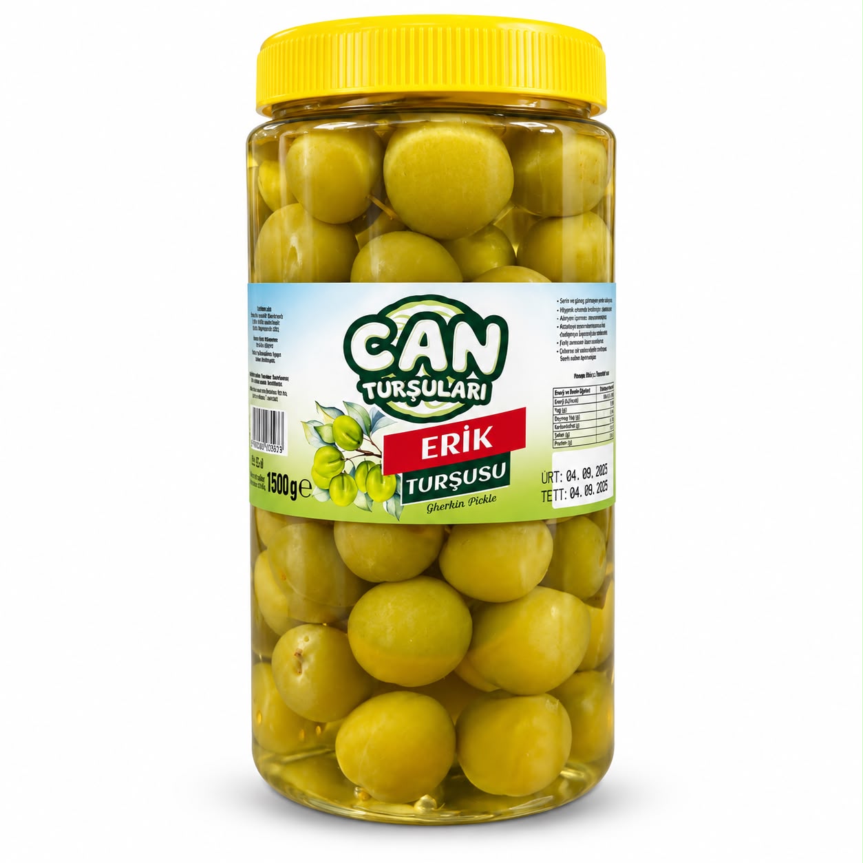 Can Turşuları Erik Turşusu 1500 Gr