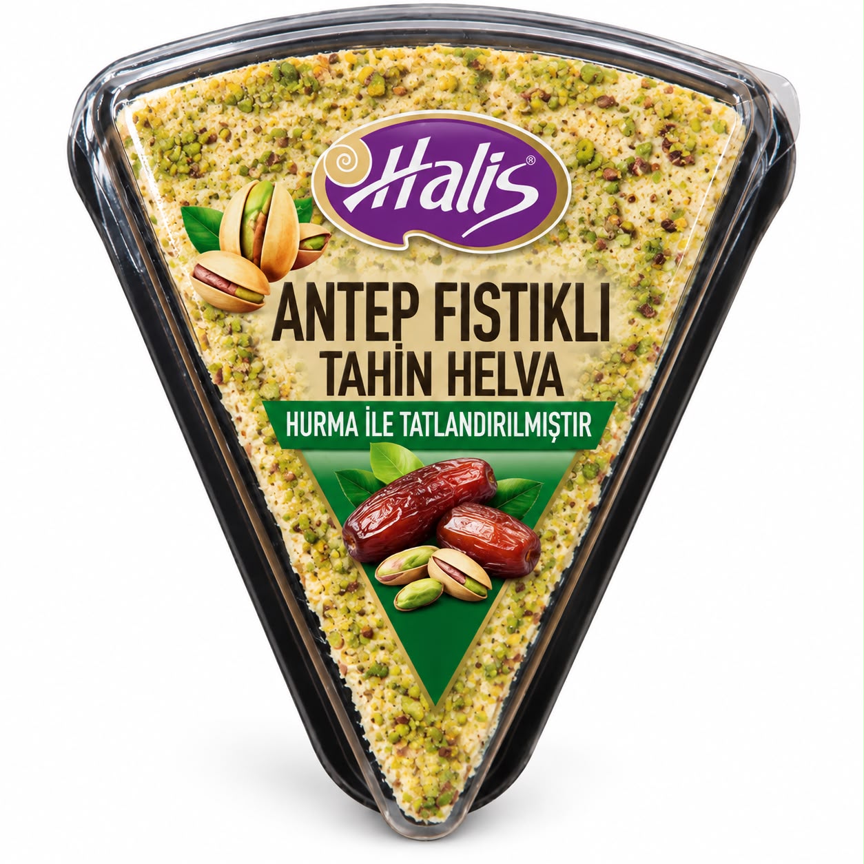 Halis Antep Fıstıklı Tahin Helva 300 Gr / Vegan