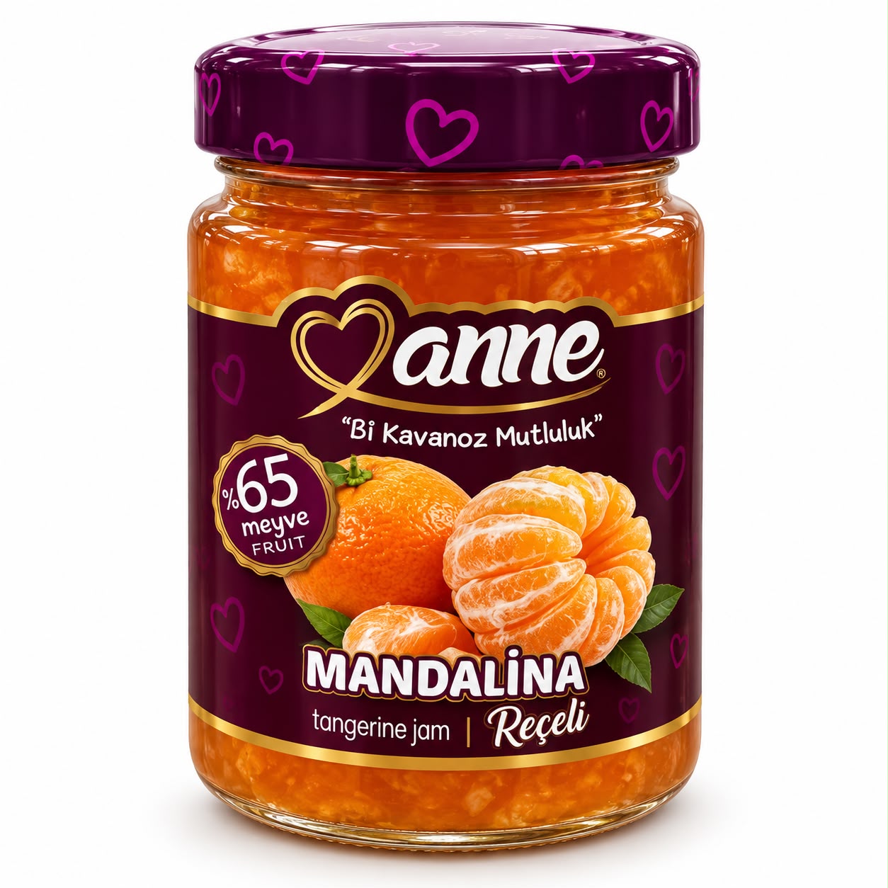 Anne Mandaline Reçeli 400 Gr / %65 Meyve